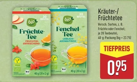 Bio - Kräuter-/Früchtetee