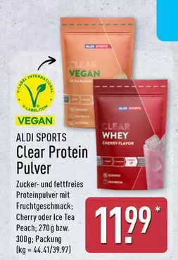 Clear -  Protein Pulver