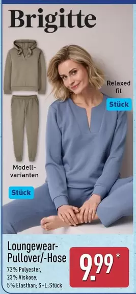 Loungewear-Pullover/-Hose