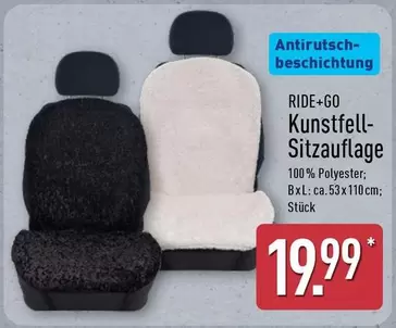 Kunstfell-Sitzauflage