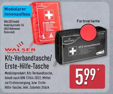 Kfz-Verbandtasche/ Erste-Hilfe-Tasche