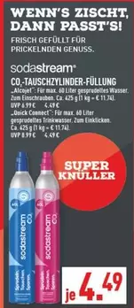 Sodastream - CO,-TAUSCHZYLINDER-FÜLLUNG