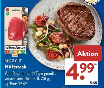 Hüftsteak