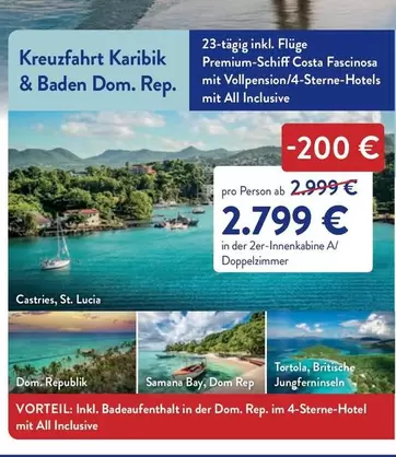 Baden - Kreuzfahrt Karibik & Dom. Rep.