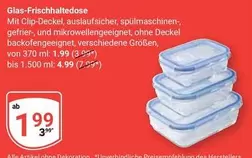 Glas-Frischhaltedose