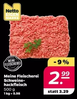 Schweine-hackfleisch