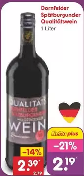 Dornfelder Spätburgunder Qualitätswein