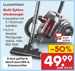 Multi-Zyklon-staubsauger