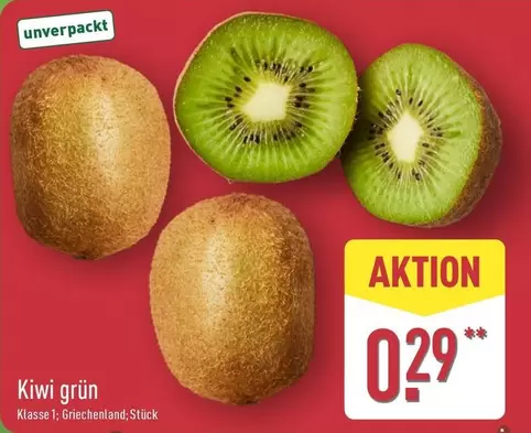 Kiwi -  grün