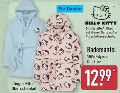 Hello Kitty - Bademantel