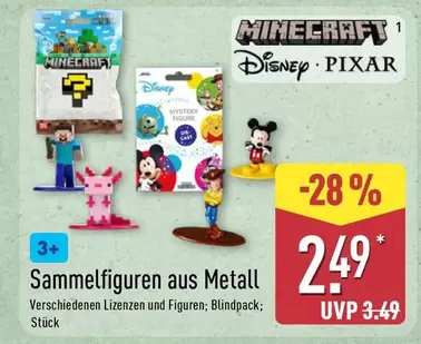 Minecraft - Sammelfiguren aus Metall