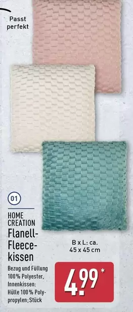 Flanell-Fleece-kissen