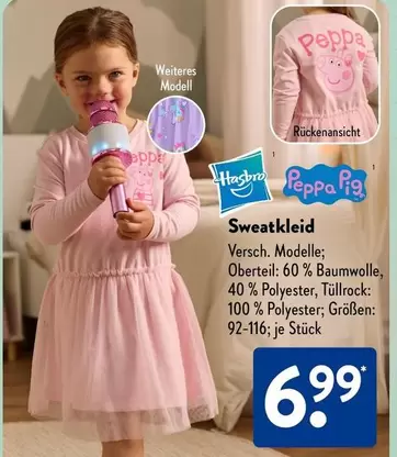 Peppa Pig - Sweatkleid
