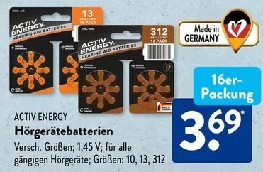 Hörgerätebatterien
