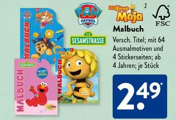 Paw Patrol - Malbuch