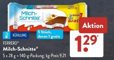 Milch-Schnitte