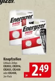 Energizer - Knopfzellen