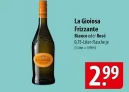 Frizzante Bianco oder Rosé