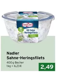 Sahne-Heringsfilets
