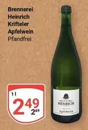 Apfelwein Pfandfrei