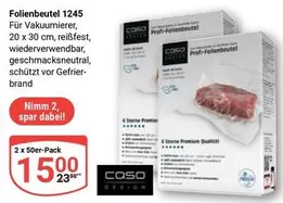 Folienbeutel 1245