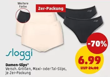 Damen-Slips