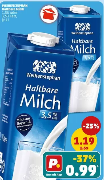 Haltbare Milch