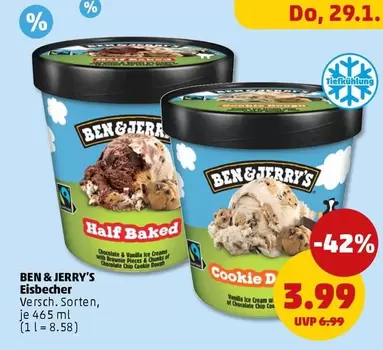 Ben & Jerry's - Eisbecher
