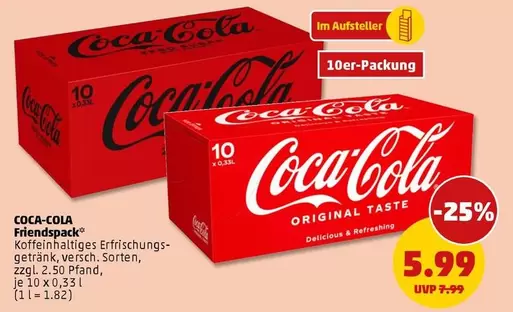 Coca Cola - Friendspack