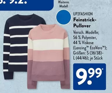 Feinstrick-Pullover