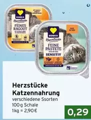 Herzstücke Katzennahrung
