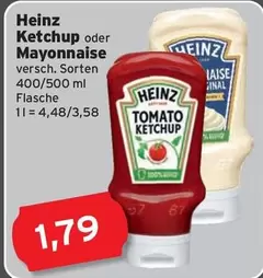 Heinz - Ketchup oder Mayonnaise