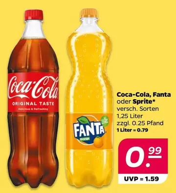Coca Cola - Coca-Cola, Fanta oder Sprite