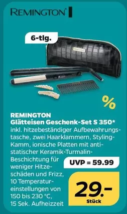Remington - Glätteisen Geschenk-Set S 350