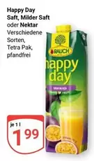 Happy - Saft, Milder Saft oder Nektar