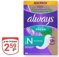 Always - DAILY FRESH