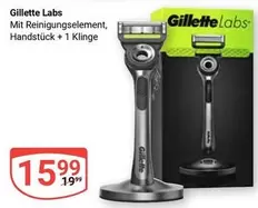 Gillette - Mit Reinigungselement, Handstück + 1 Klinge