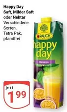 Happy - Saft, Milder Saft oder Nektar