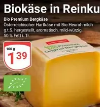 Bio -  Premium Bergkäse