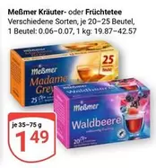 Grey - Kräuter- oder Früchtetee