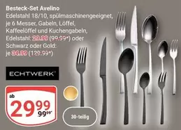 Gold - Besteck-Set Avelino