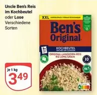 Reis im Kochbeutel oder Lose