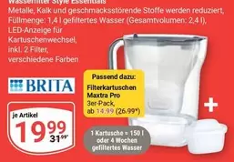 Brita - Wasserfilter Style Essentials