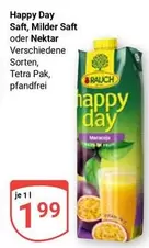 Happy - Saft, Milder Saft oder Nektar