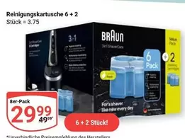 Braun - Reinigungskartusche