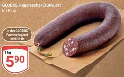 Hausmacher Blutwurst Im Ring