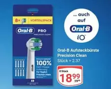 Oral B - Aufsteckbürste Precision Clean
