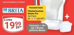Brita - Filterkartuschen Maxtra Pro 3er-Pack