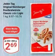 Original Nürnberger Rostbratwürste