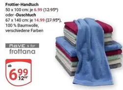 Frottier-Handtuch oder -Duschtuch